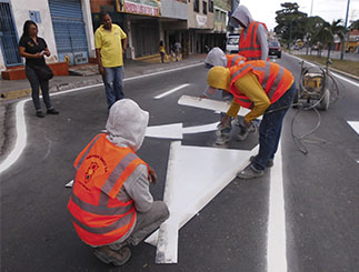 demarcaciones viales